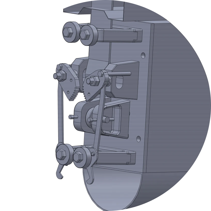 Hangar Door Guide System