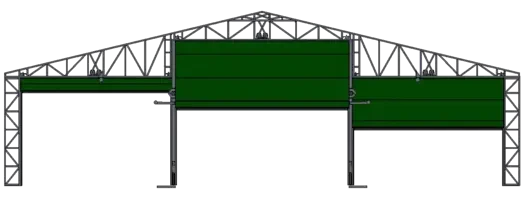 Mullion Hangar Door Drawing 2