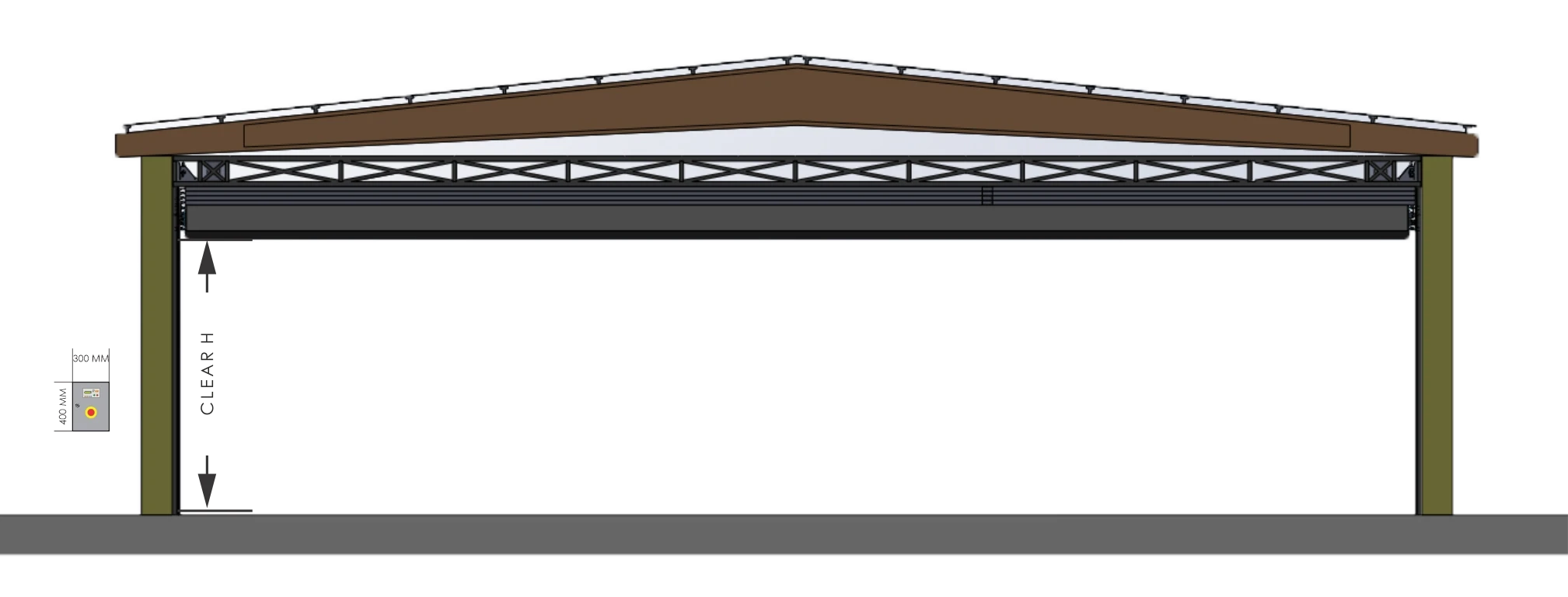 Hangar Door Drawing