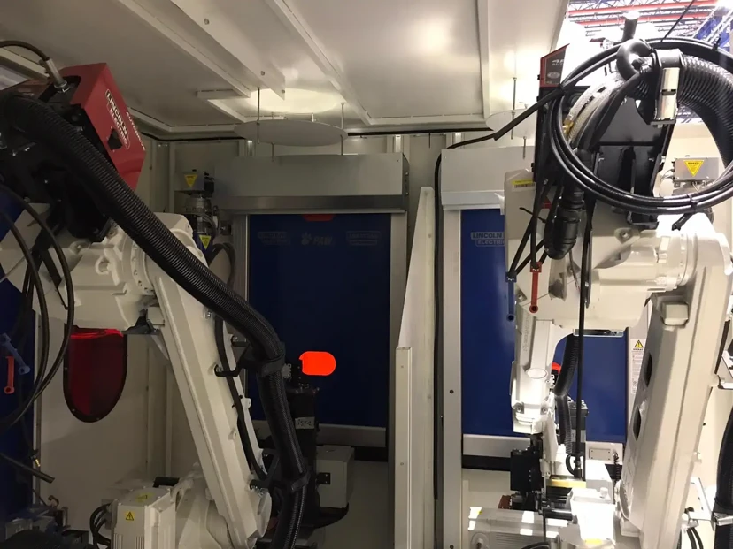 Robot front doors
