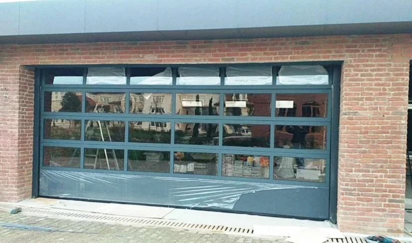 Full vision garage door