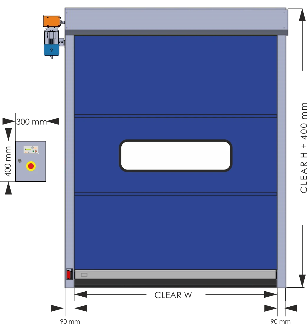 Conveyor Door Drawing