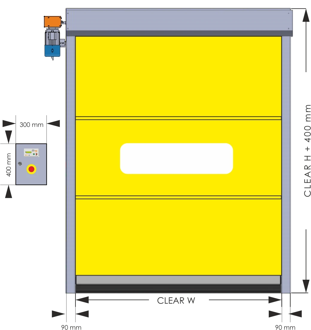 Roll-Up Door Drawing