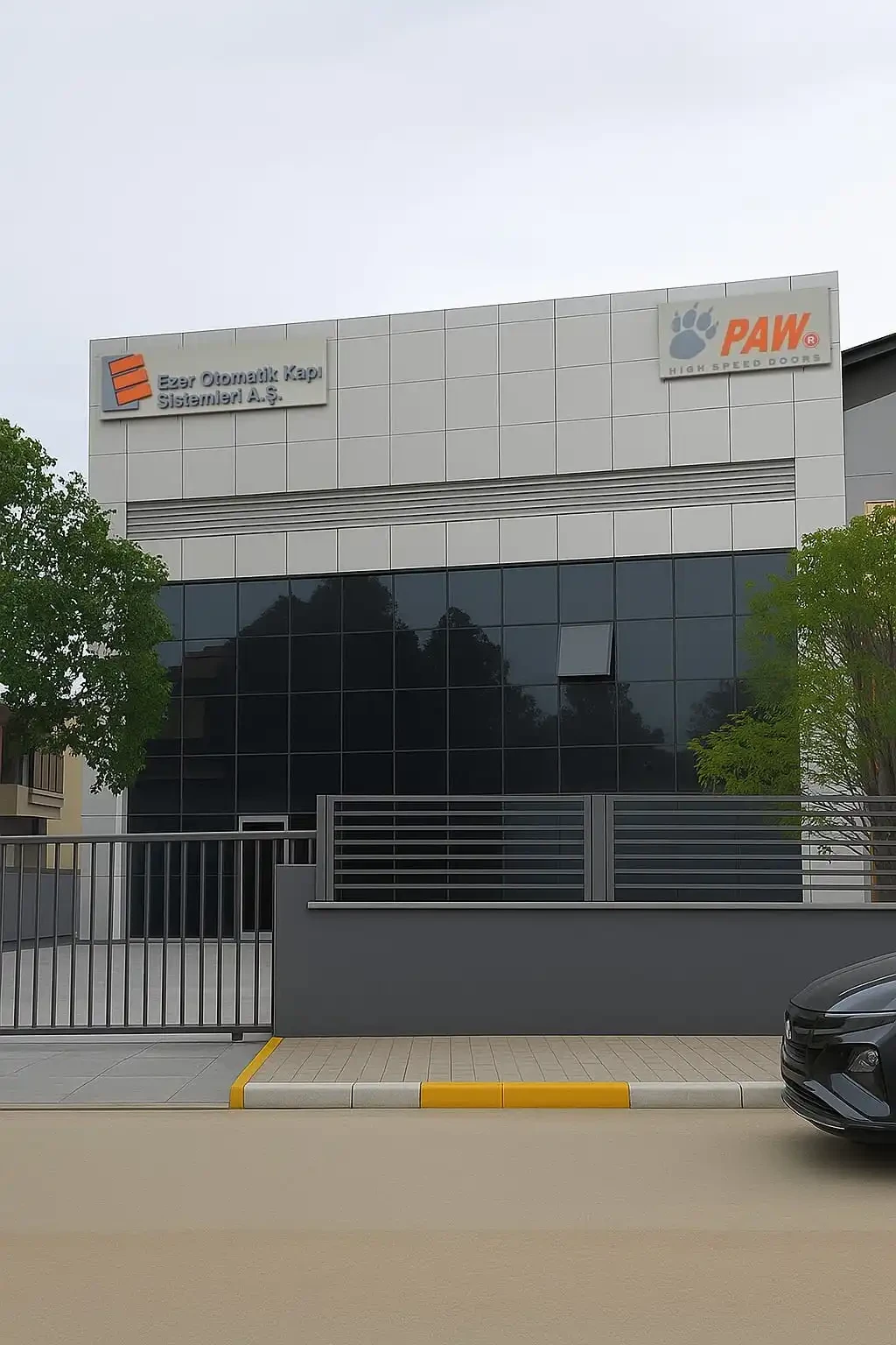 PAW Doors manufacturing facility — factory in Istanbul