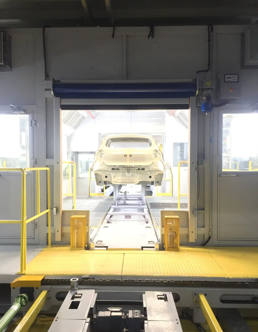 Automobile Production Line Door Automobile production line conveyor PVC door