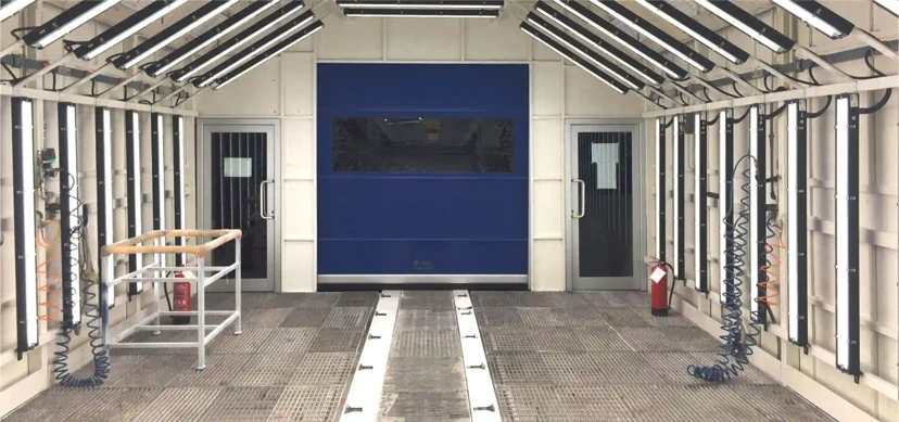 Wide Window Conveyor Door Wide window industrial conveyor PVC door