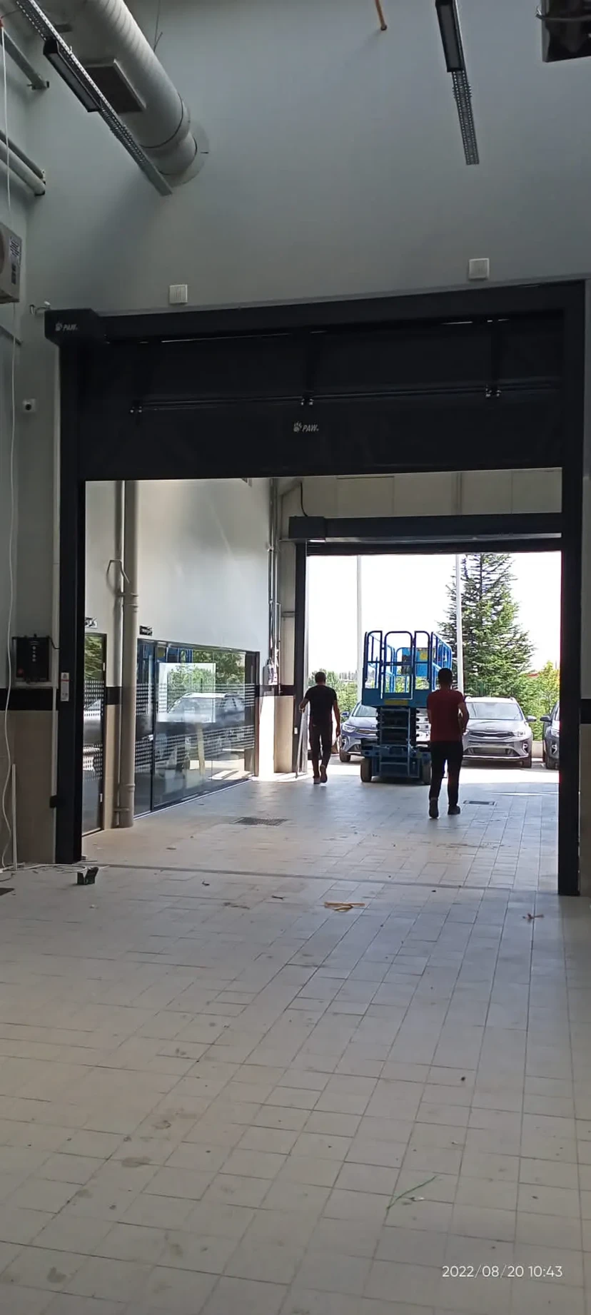 Standard Fold-Up Doors