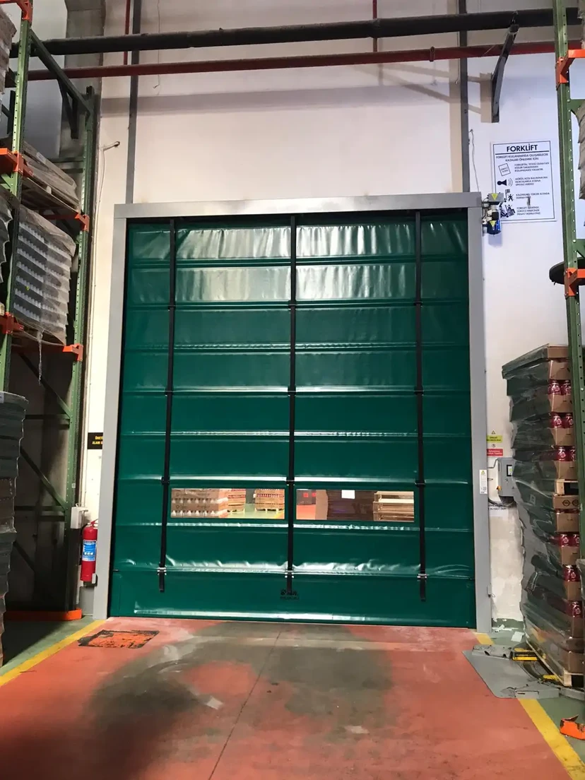 Fold Up Rapid PVC Door Fold up rapid pvc door