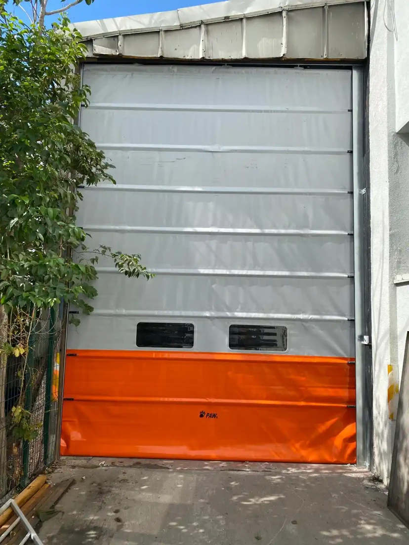 Fold Up Rapid PVC Door Fold up rapid pvc door