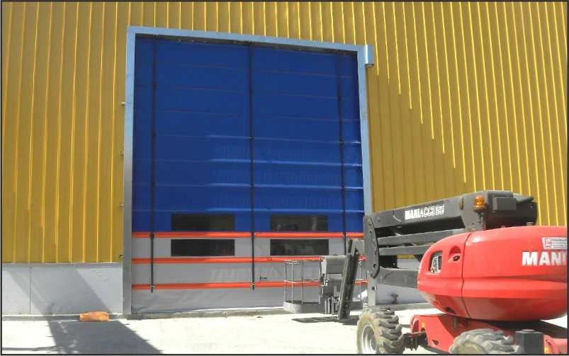 Foldable High Speed PVC Door Foldable high speed pvc door