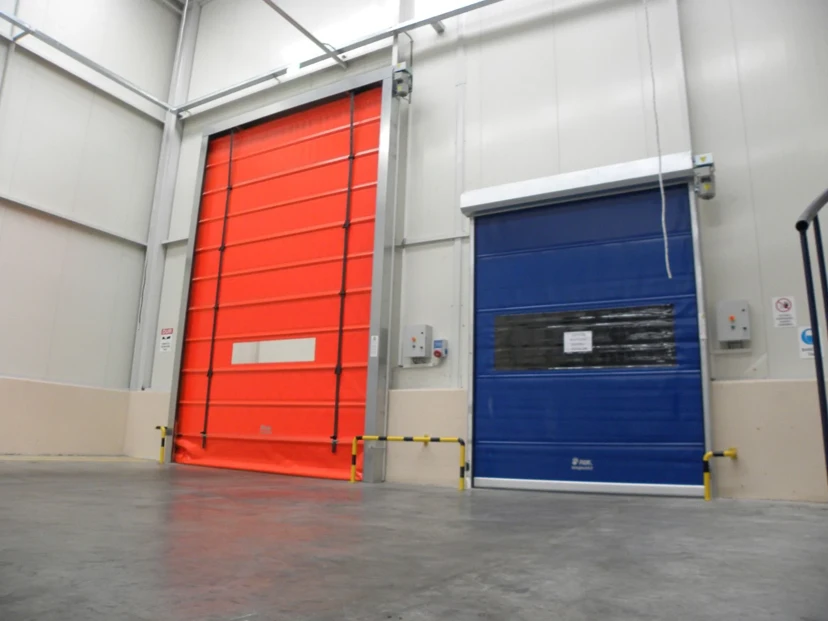 Foldable Industrial High Speed PVC Door Foldable industrial high speed pvc door