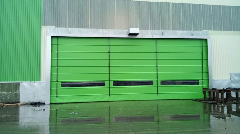 High Speed PVC Industrial Fold Up Door High speed pvc industrial fold up door