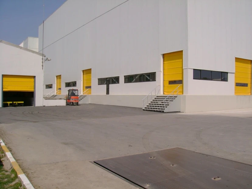 Industrial High Speed Fold Up PVC Door Industrial high speed fold up pvc door