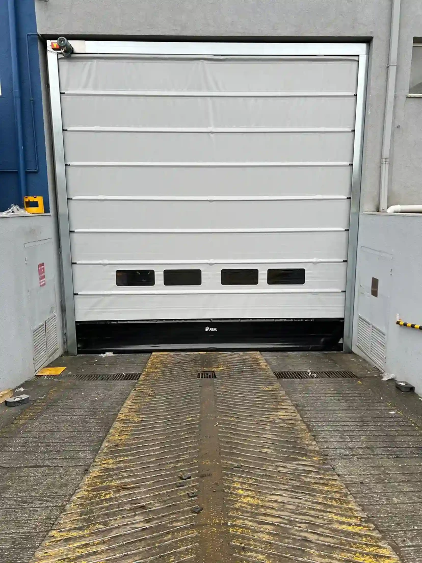 Industrial Rapid Fold Up PVC Door Industrial rapid fold up pvc door