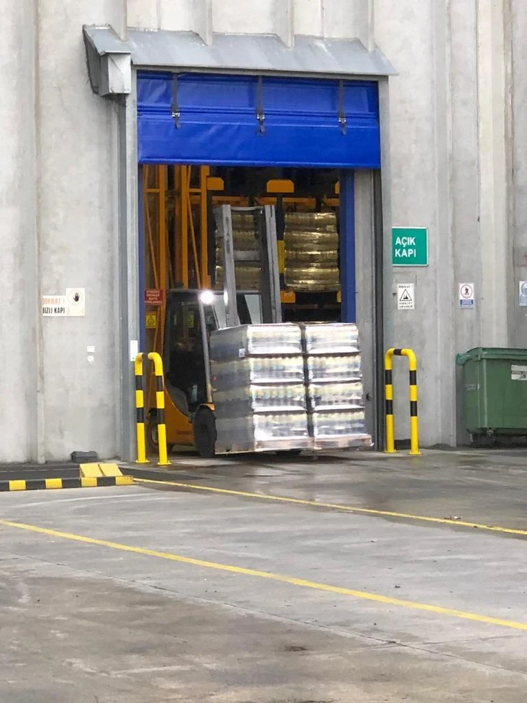 Warehouse Industrial High Speed Fold Up Door Warehouse industrial high speed fold up pvc door
