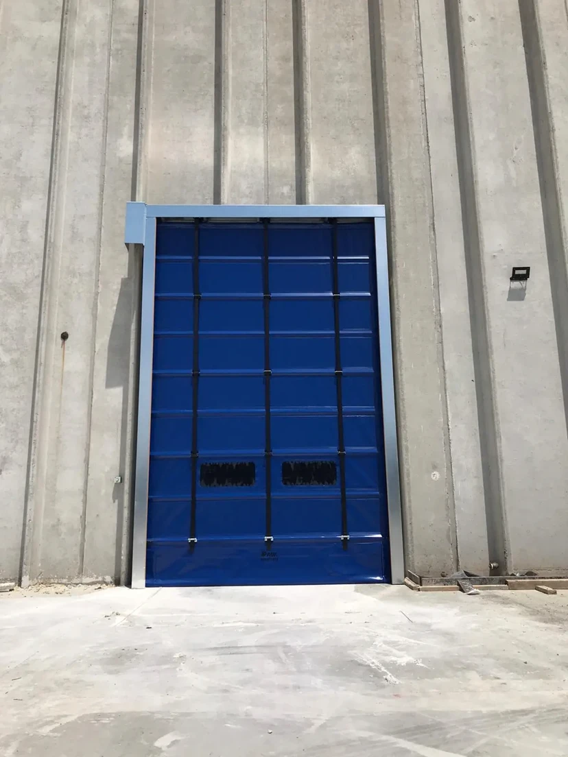 Fold Up High Speed PVC Door Fold up high speed pvc door
