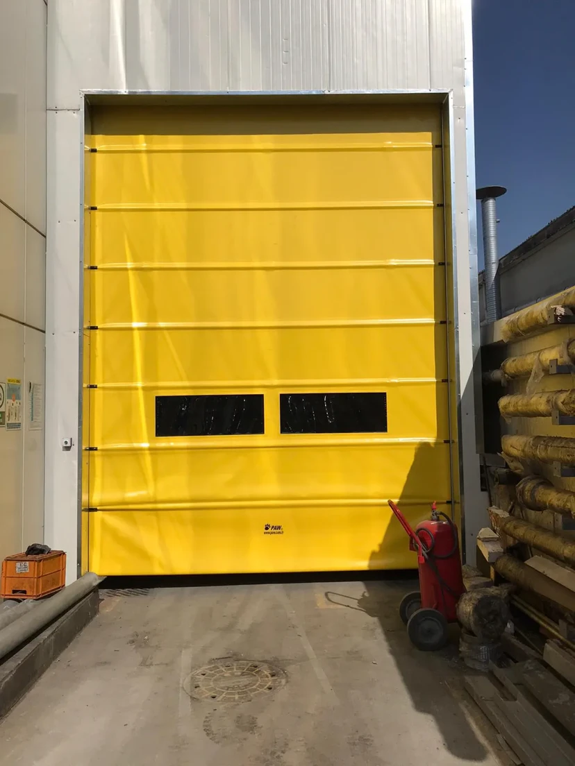 Fold Up Industrial Rapid PVC Door Fold up industrial rapid pvc door