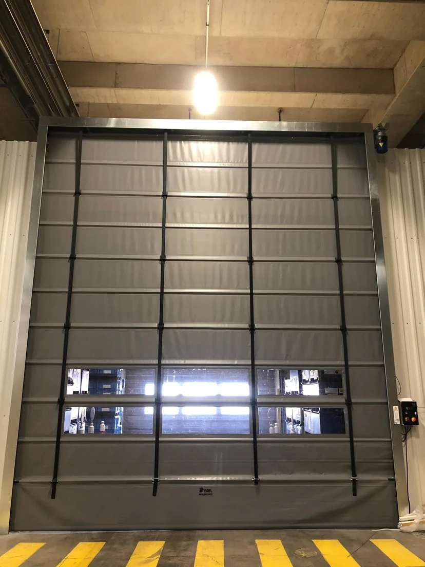 Fold Up PVC Rapid Door Fold up pvc rapid door