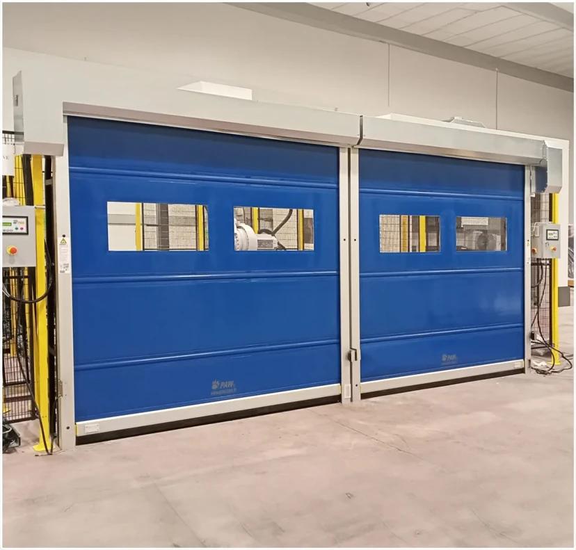 Factory Robot Cell PVC Doors Factory robot cell pvc doors
