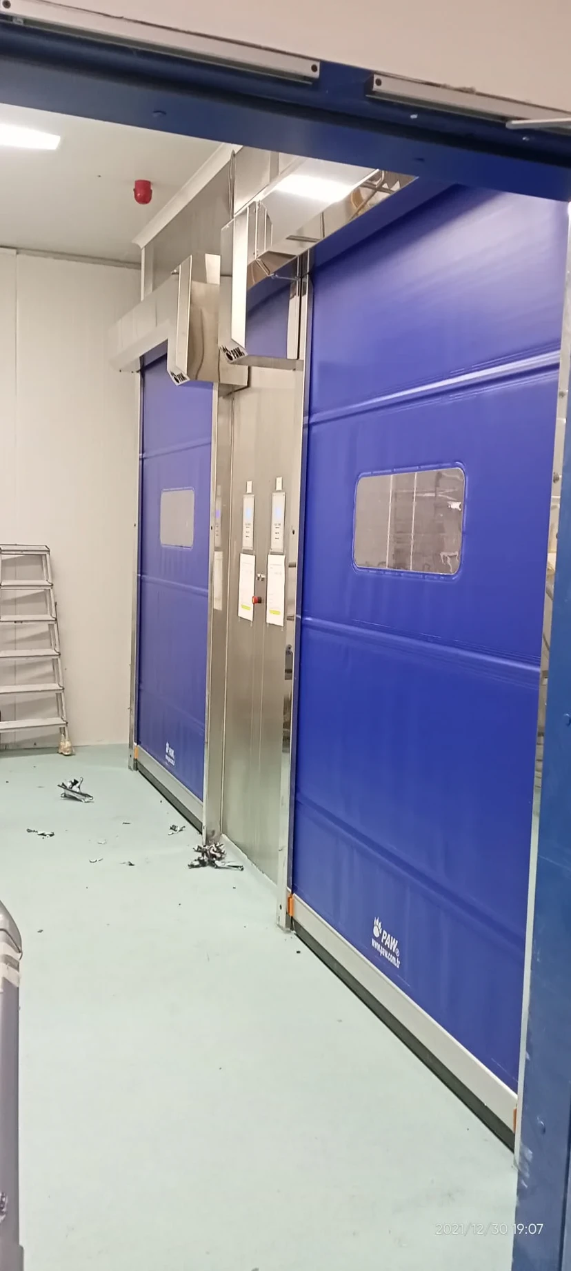 Production Chamber Roll-up Door Production chamber pvc roll up door