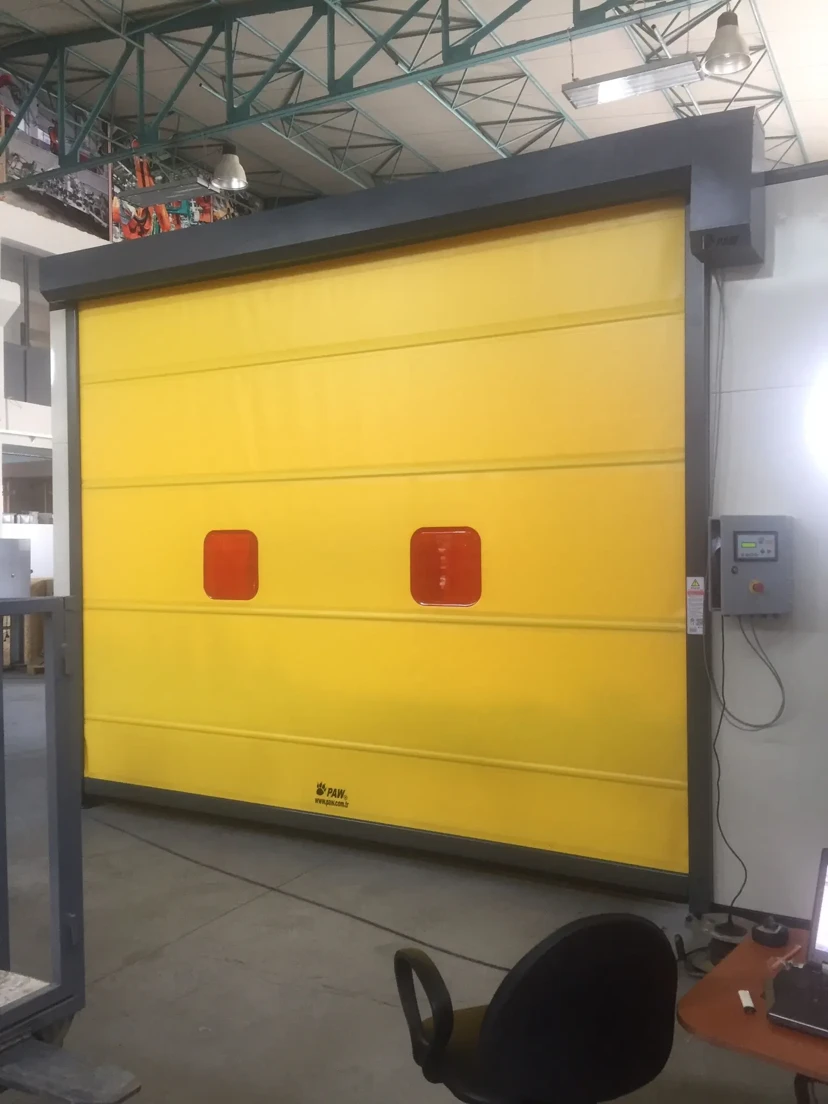 High Speed UV Protective Door Robot front uv protective high speed pvc door