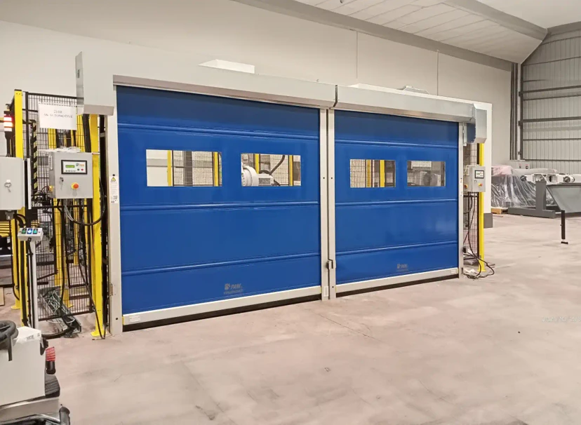 Production Area Double Door System Robot production area double door system