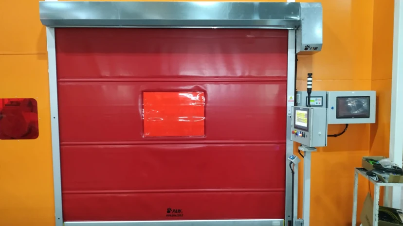 Welding Screen Robot Front Door Robot front welding screen pvc door