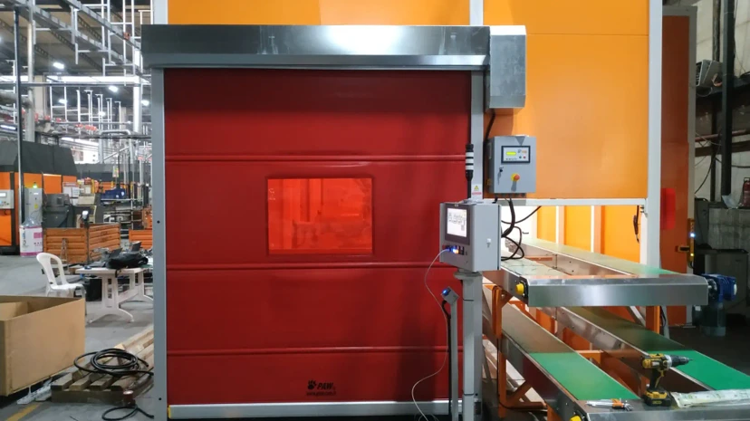 UV Light Protection Red Door Uv light protection red robot front door