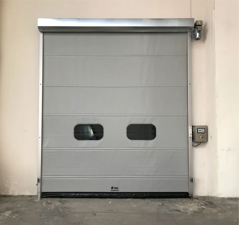 Grey Rapid PVC Door Grey rapid PVC door
