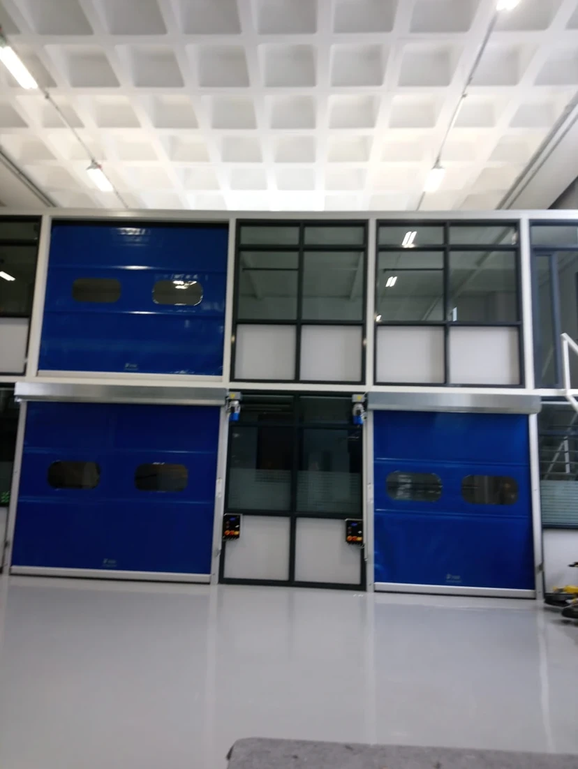 Navy Blue Rapid PVC Door Navy blue rapid PVC door