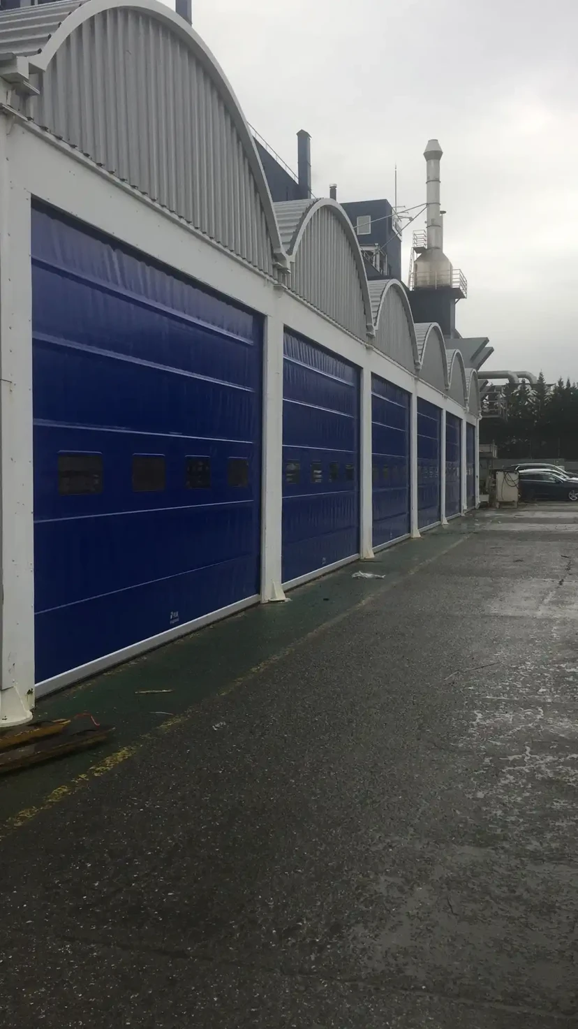 Warehouse Loading Rapid Door Rapid door at a warehouse loading dock