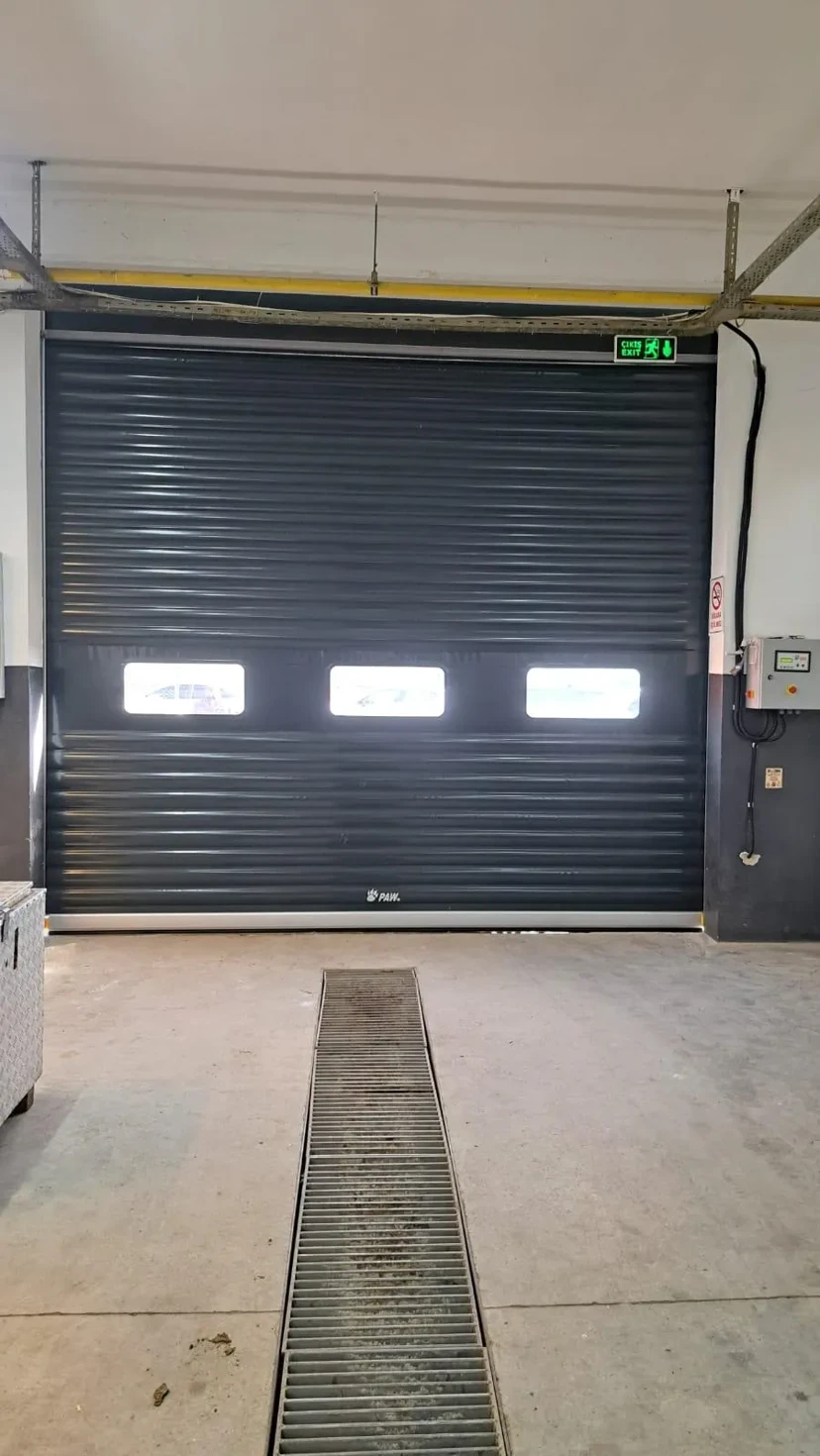 Rolling Rapid Safety PVC Door Rolling rapid safety pvc door