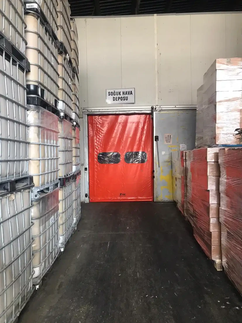 Cold Storage Zipper PVC Door Cold storage zipper pvc door
