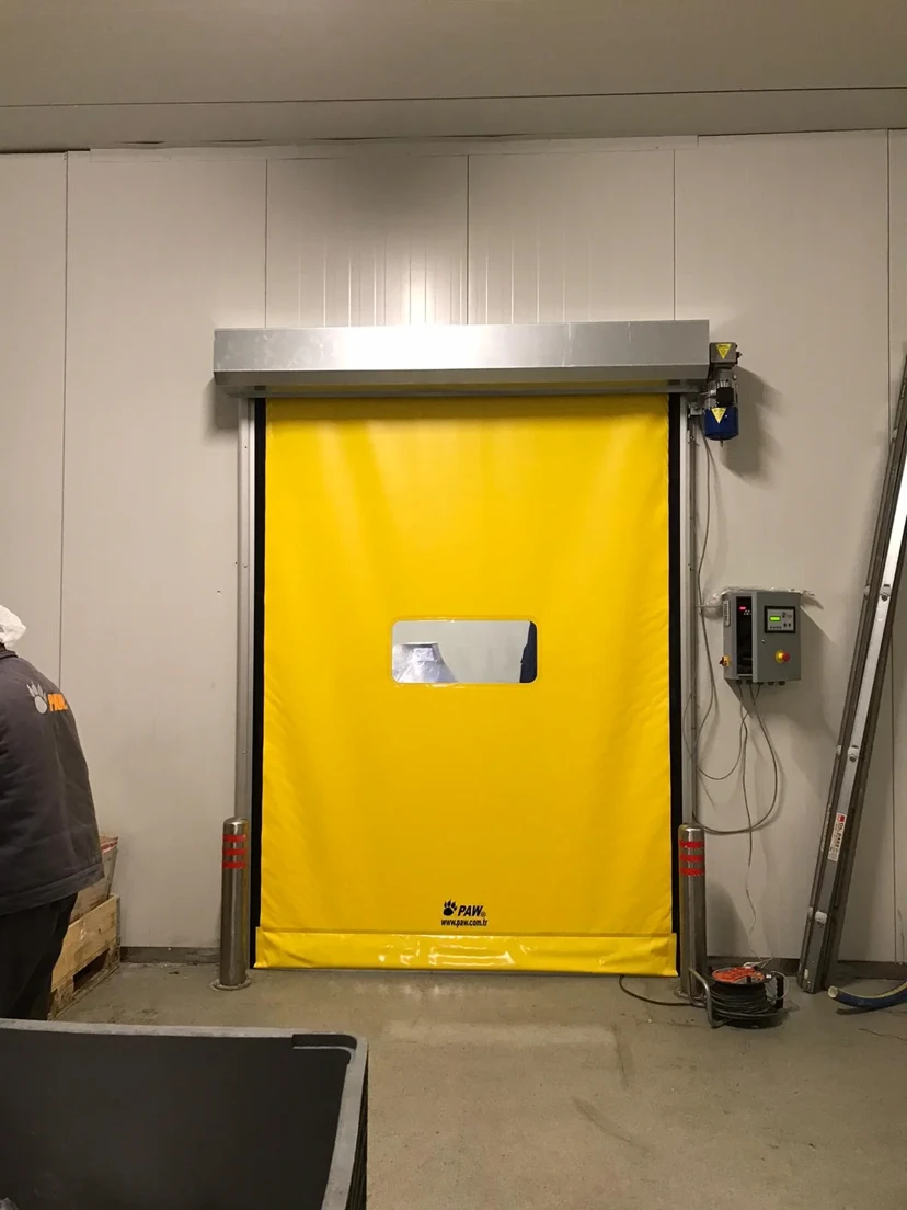 Self Repairing Rapid PVC Door Self repairing rapid pvc door