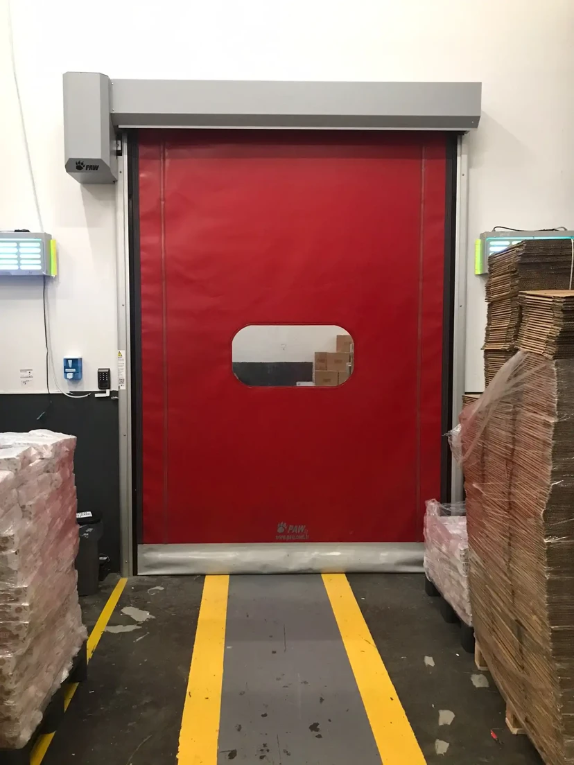 Self Repairing Zipper Rapid Industrial Door Self repairing zipper rapid industrial door