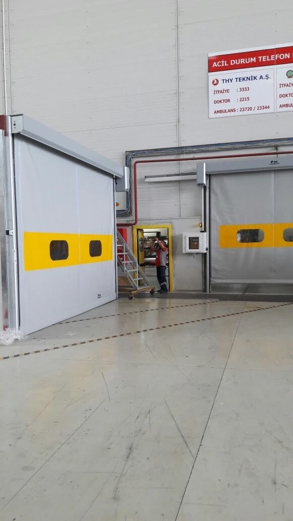 Warehouse Rapid Zipper Self Repairing Door Warehouse rapid zipper self repairing door