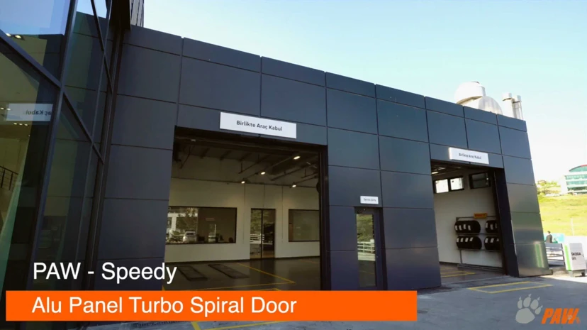 Speedy Aluminum Doors Speedy aluminum doors for industrial facilities