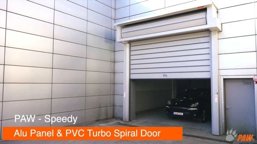 PVC Turbo Spiral Door Industrial PVC turbo spiral high-speed door