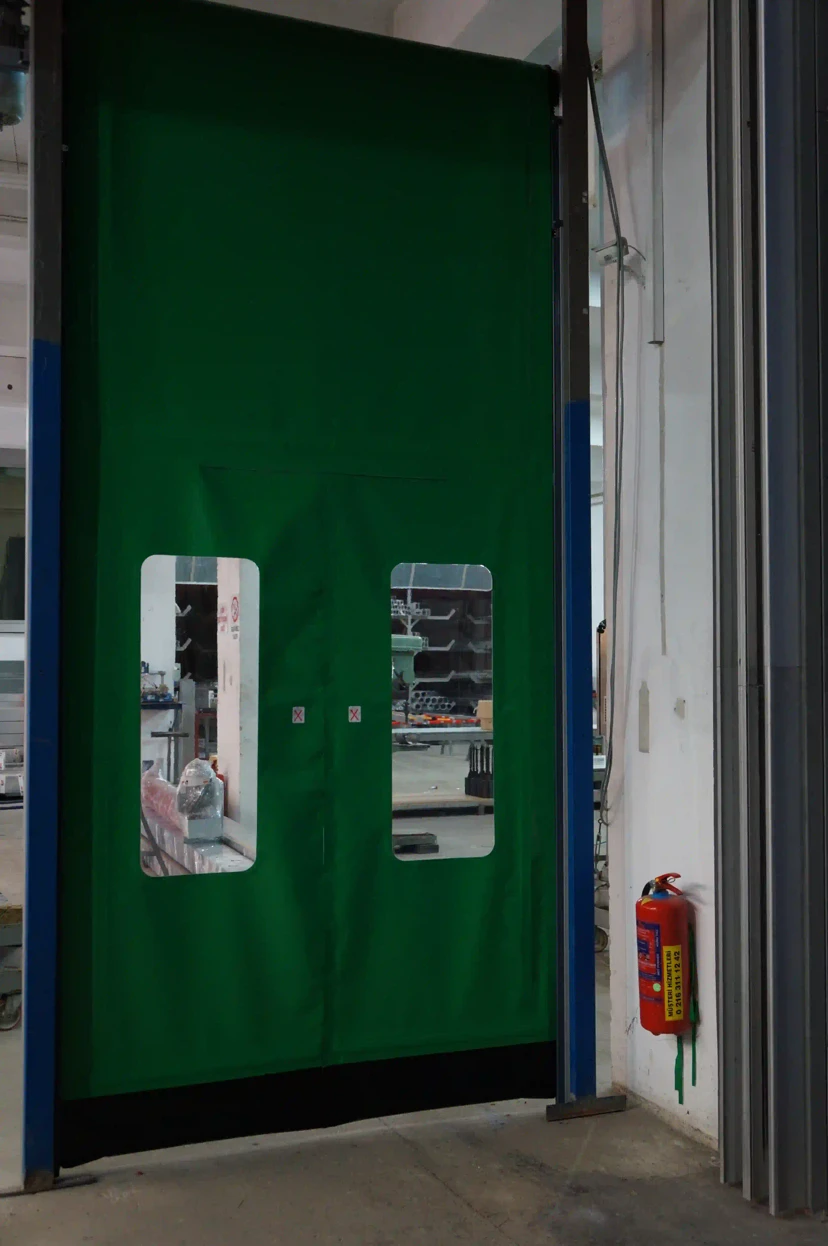 Zipper Emergency Exit PVC Door Zipper emergency exit pvc door