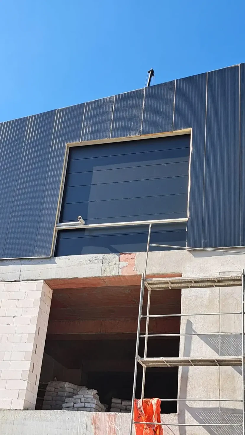 Construction Area Sectional Door Construction area sectional door