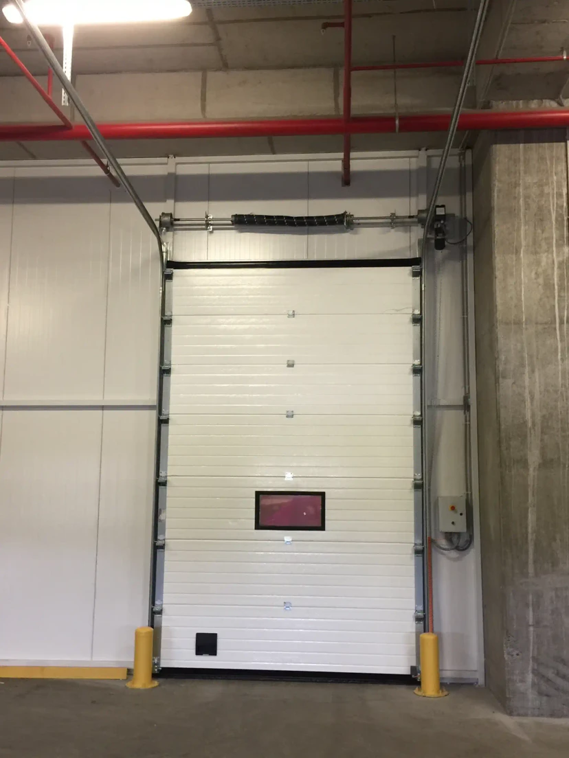 Sectional Door With UV Protective Window Sectional door with uv protective window