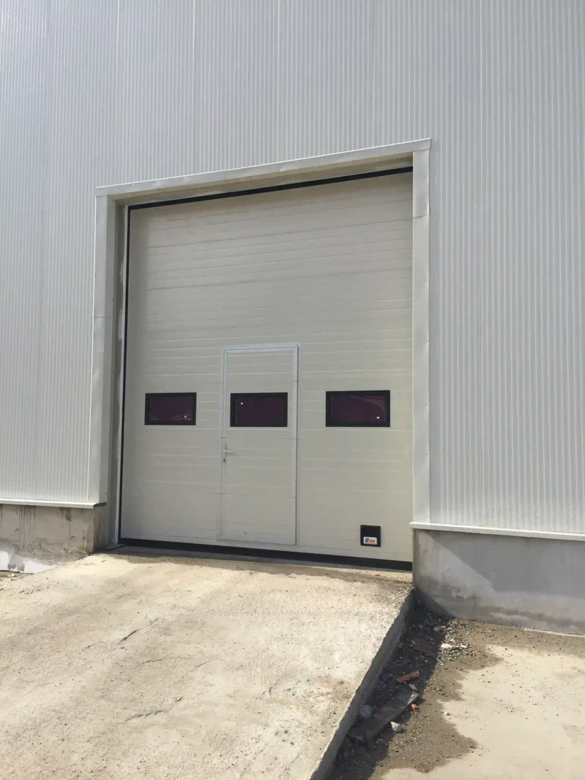 Sectional Door With Service Door Sectional door with service door