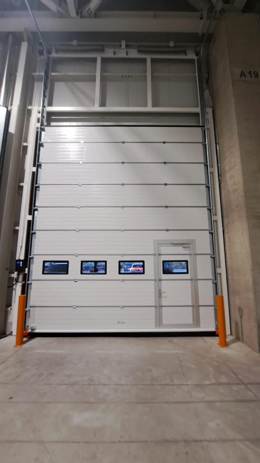Sectional Door With Service Door Sectional door with service door