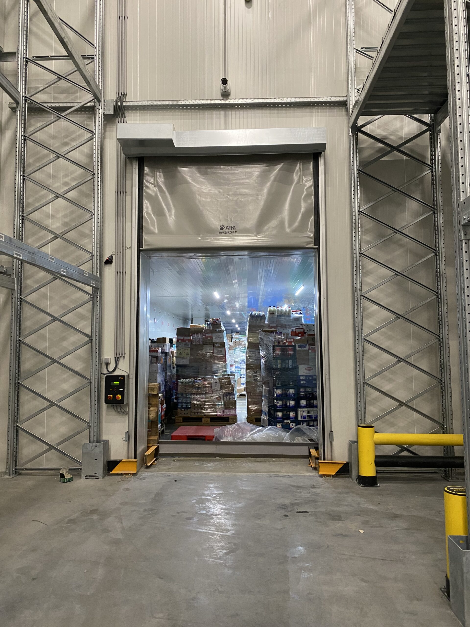 Insulated High-Speed PVC Door – Cold Storage Entrance undefined