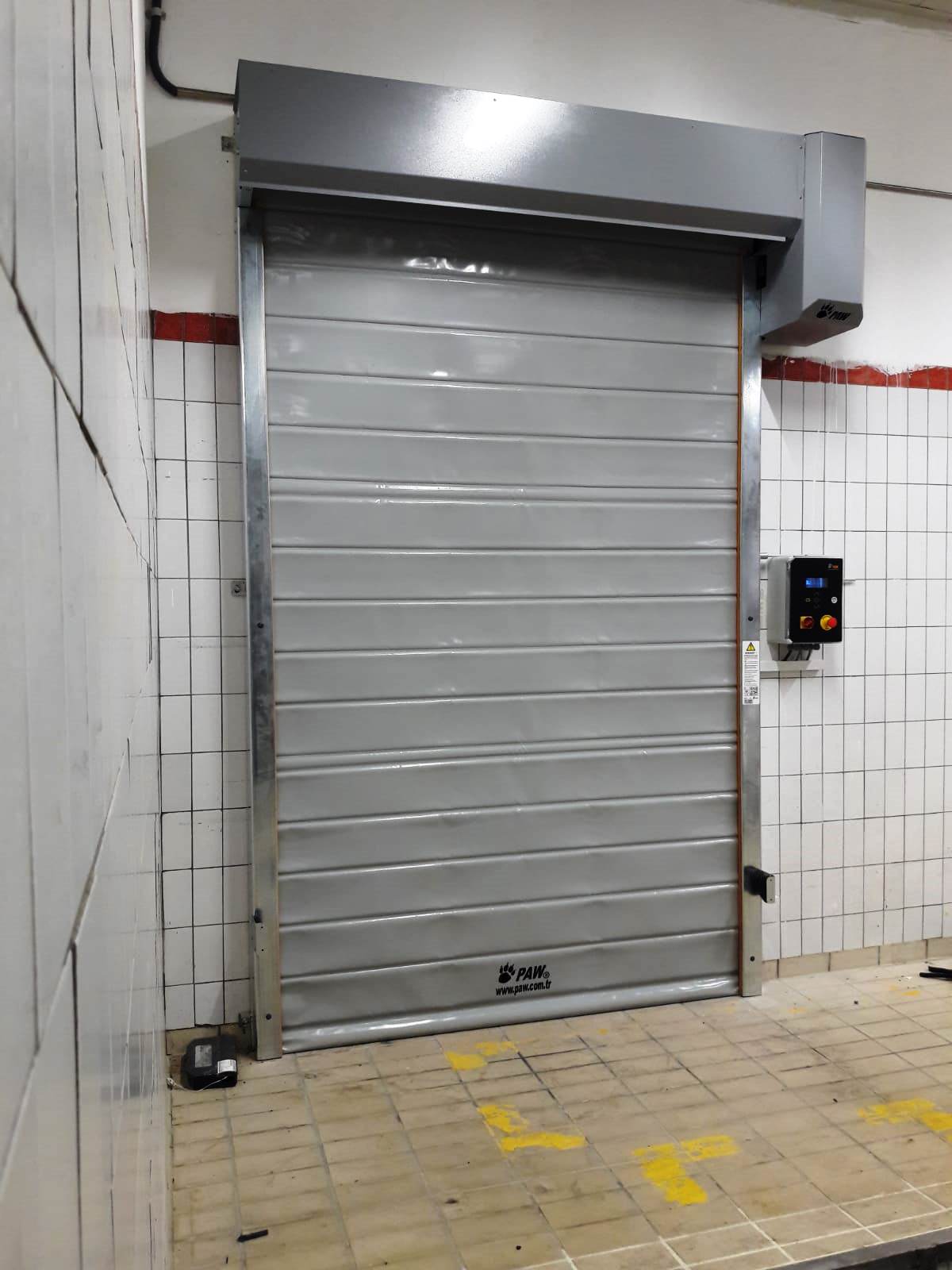 Insulated High-Speed PVC Door – Hygienic Production Area undefined
