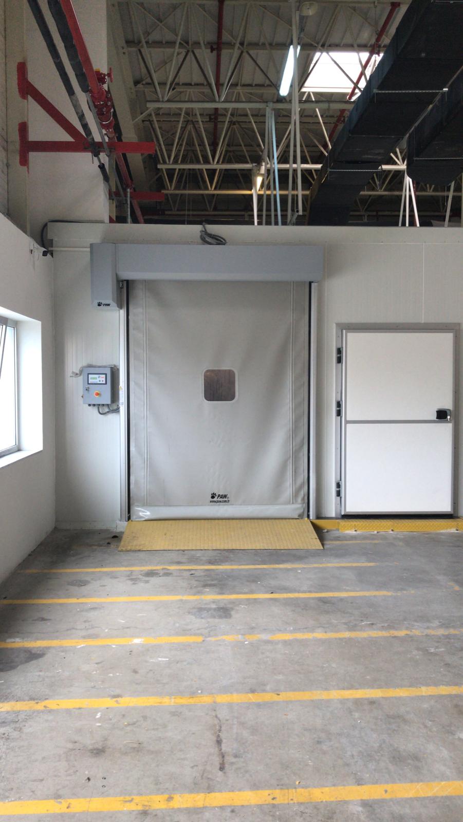 Insulated High-Speed PVC Door – Industrial Solution undefined