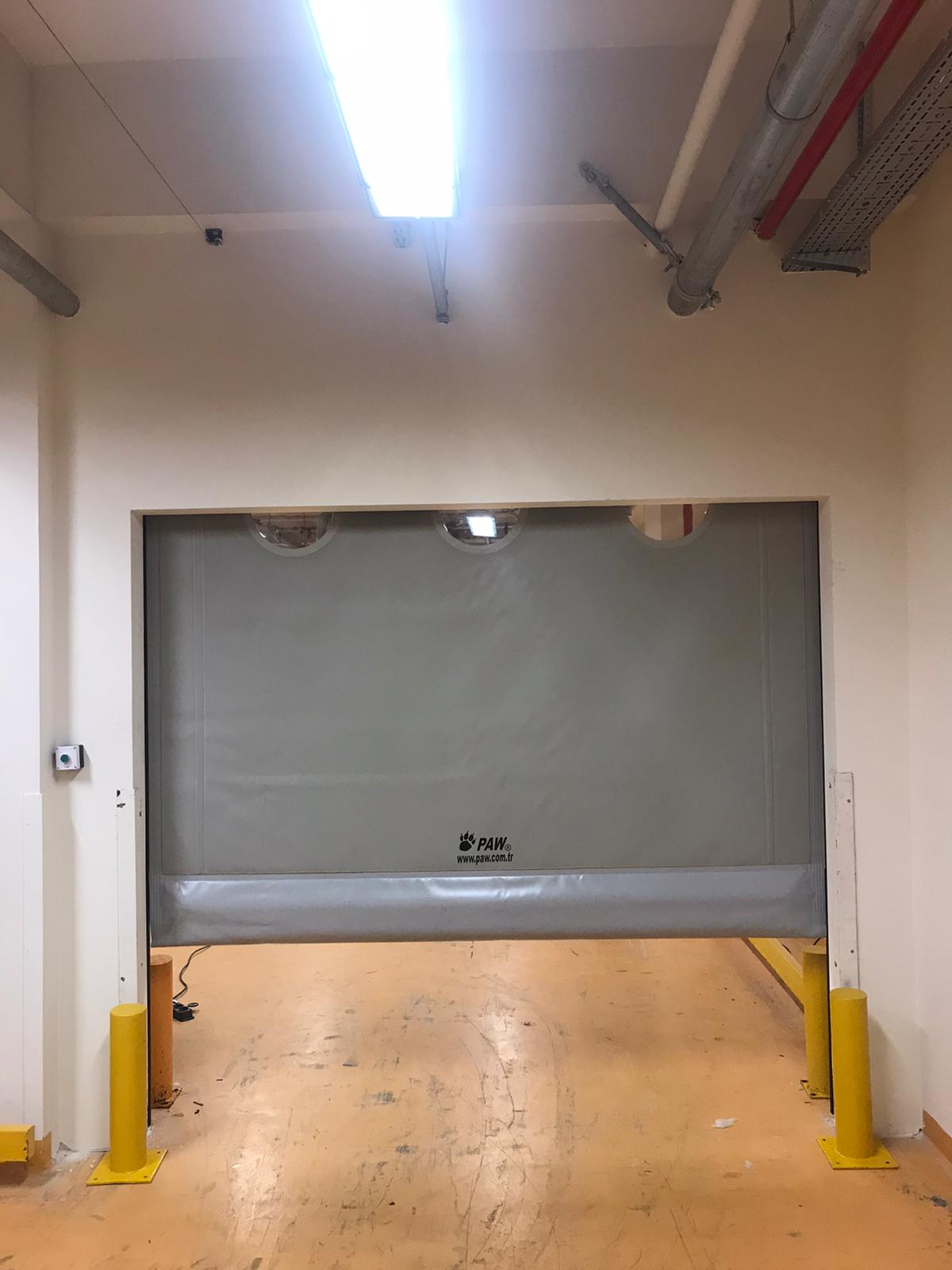 Insulated High-Speed PVC Door with Vision Panel undefined