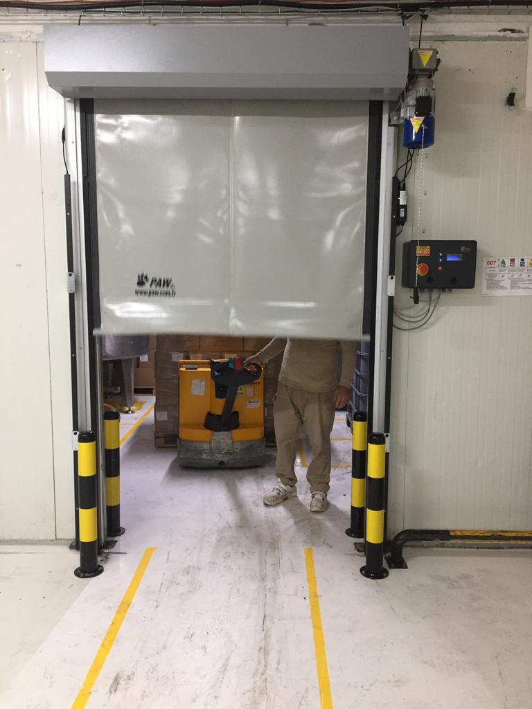 Insulated High-Speed PVC Door – Logistics Operation undefined